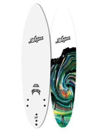 Based off Lost Surfboards’ hard version, the Catch Sur X Matt “Mayhem” Biolos Crowd Killer is a hyper-funboard designed for a wider audience of riders.