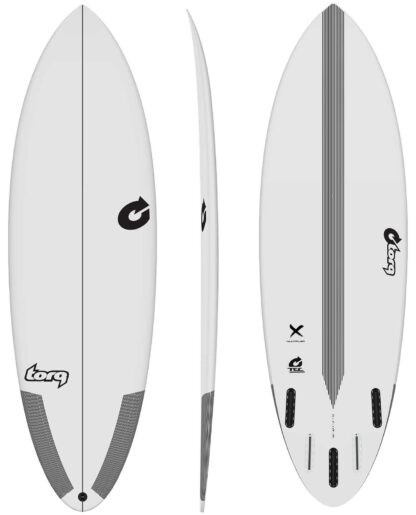 The Multiplier is a Midlength board designed to multiply your wave count. If you want a lightweight performance board that’ll last a long time, buy a TEC.