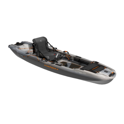 Built on a tunnel hull, this fishing kayak is very stable and offers great maneuverability and will provide many years of fun fishing adventures.