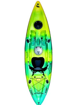 The Fury is the ultimate “all around” fun single kayak that anyone can jump on and enjoy. Tracks great, very smooth and super stable.