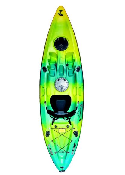 The Fury is the ultimate “all around” fun single kayak that anyone can jump on and enjoy. Tracks great, very smooth and super stable.