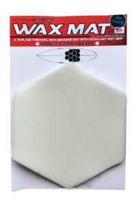 Wax Mats may be used on the decks of surf, skimboards, marine crafts, bathtubs and any where an excellent slip resistant.