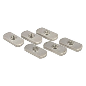 1/4-20 track nut. Compatible with YakAttack MightyMount’s, GearTrac, and most other kayak track systems from Scotty Fishing Products.