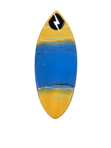The Wedge skimboard series is the work horse of Zaps line up. For beginners and maturing young skimmers alike. Three different sizes.