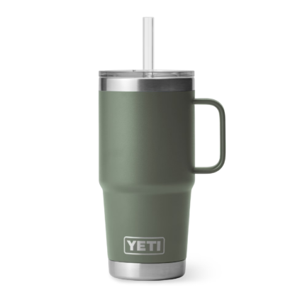 Yeti Rambler 25oz Straw Mug