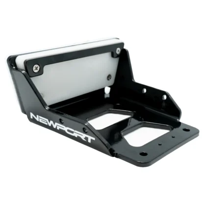 Newport Transom Motor Mount. It provides a quick and easy way to mount a standard transom motor  to a flat mounting surface.