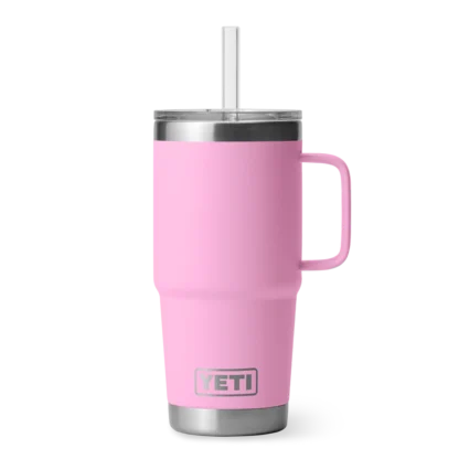 Yeti Rambler 25oz Straw Mug