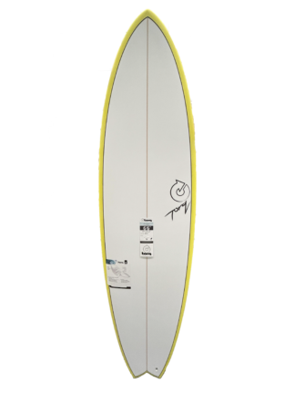 The Mod Fish is a great in most types of waves and conditions, from knee high to overhead and clean to messy, it's an extremely durable and stable surfboard