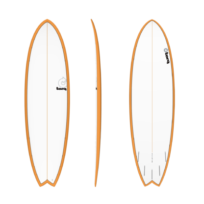 The ModFish surfboard perfectly bridges the gap between a midlength and shortboard. The overall stability and feel is reassuring.