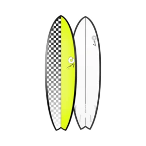 The ModFish surfboard perfectly bridges the gap between a midlength and shortboard. The overall stability and feel is reassuring.