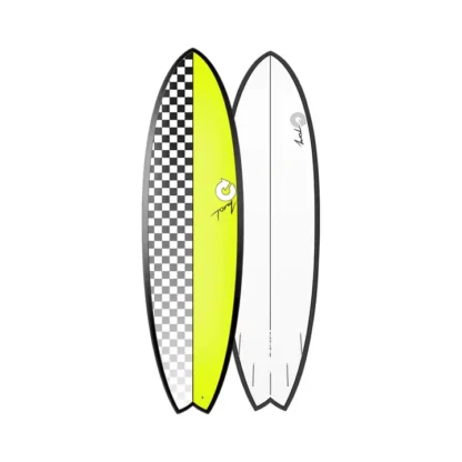 The ModFish surfboard perfectly bridges the gap between a midlength and shortboard. The overall stability and feel is reassuring.